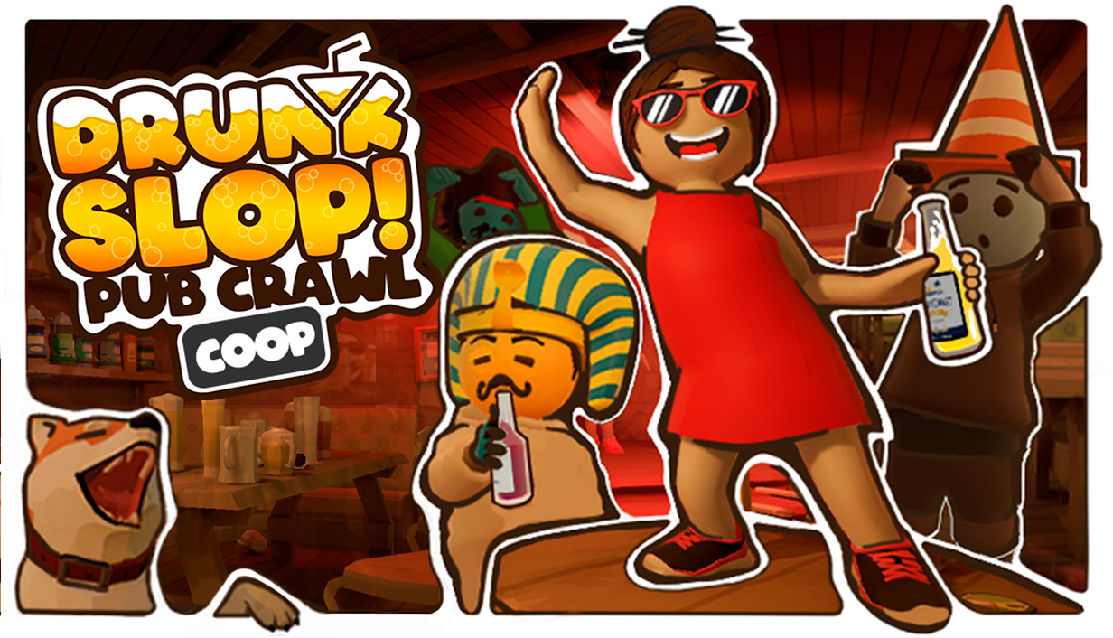 Drunkslop: Pub Crawl COOP — Chaos-Kneipentour ohne Kater Drunkslop: Pub Crawl COOP — Chaos-Kneipentour ohne Kater