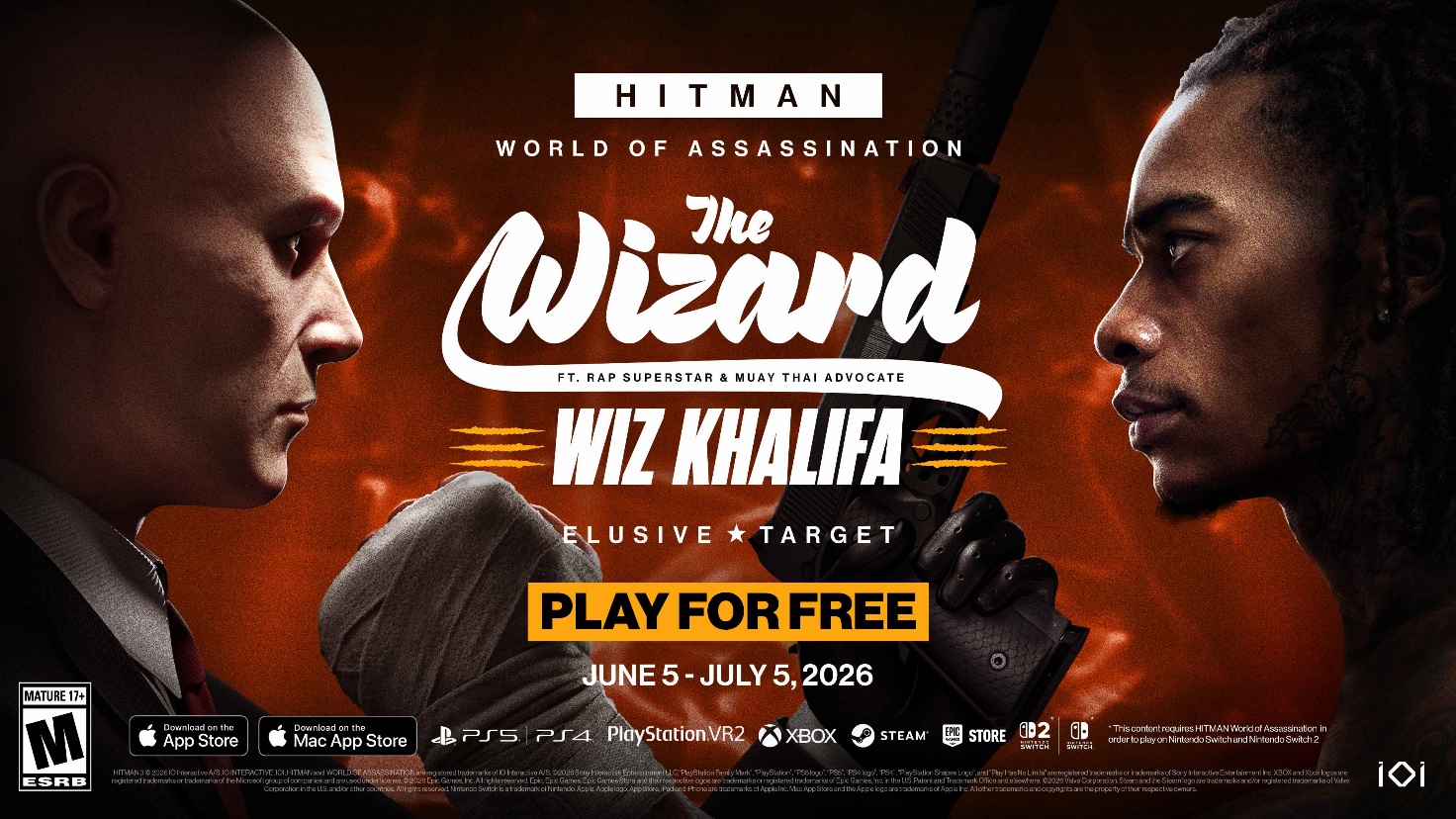 Wiz Khalifa als neues Elusive Target in HITMAN