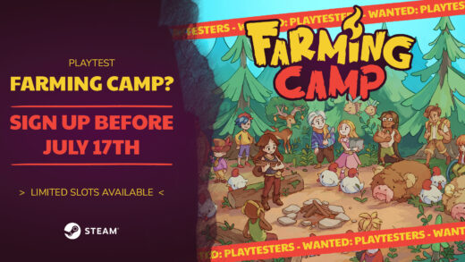 Farming Camp Steam Playtest