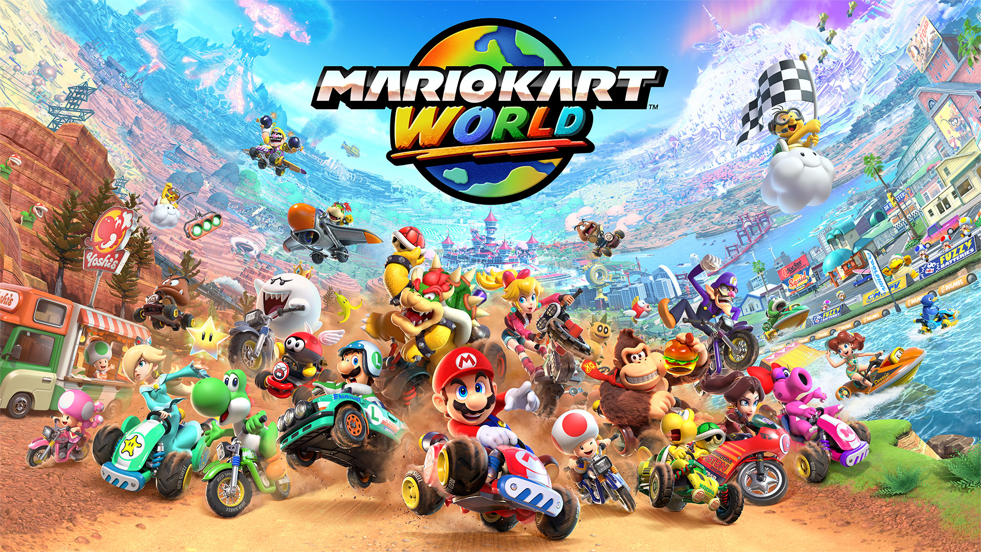 Die Mario Kart World Direct-Präsentation steht bevor! Die Mario Kart World Direct-Präsentation steht bevor!