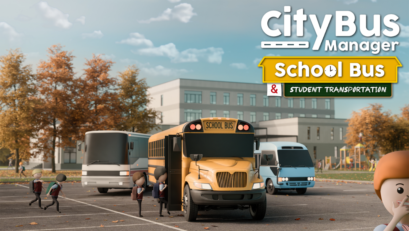 City Bus Manager DLC – Neuer „School Bus & Student Transportation“